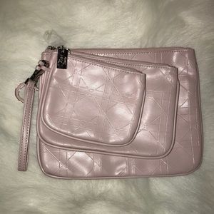 Set of (3) dior cosmetic bags